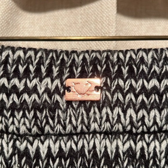 For Love and Lemons Tweed Pattern knit Knee Length Skirt Size Medium - Picture 4 of 6